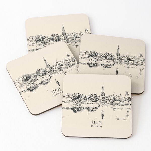 Item preview, Ulm - Germany designed and sold by Lakeric Cityscapes.