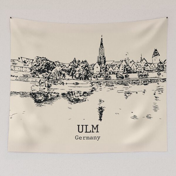 Item preview, Ulm - Germany designed and sold by Lakeric Cityscapes.