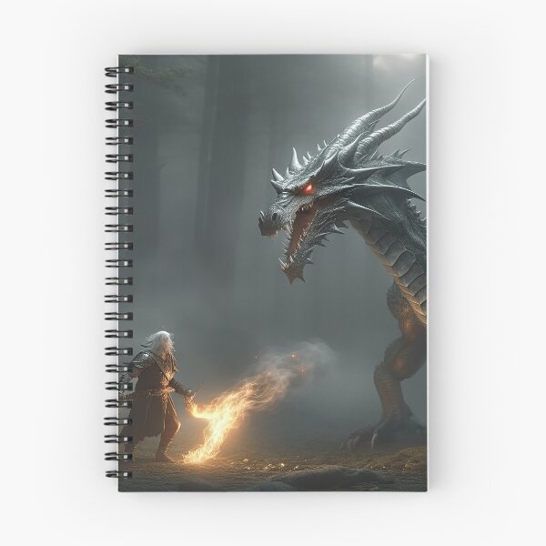Item preview, Warrior fighting a dragon designed and sold by rwgames.