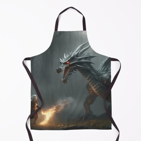 Item preview, Warrior fighting a dragon designed and sold by rwgames.