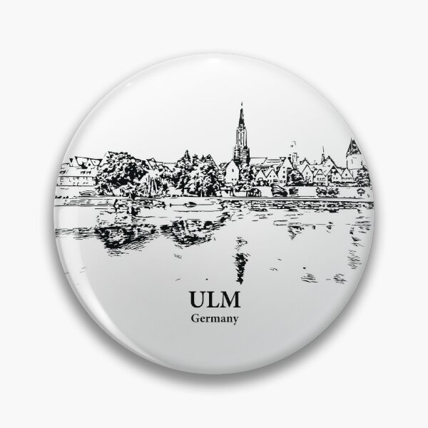 Artikelvorschau, Ulm - Deutschland entworfen und verkauft von Lakeric Cityscapes.