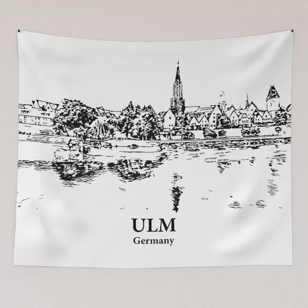 Item preview, Ulm - Germany designed and sold by Lakeric Cityscapes.