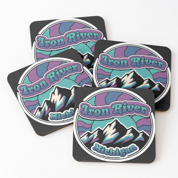 Artikelvorschau, Iron River, Michigan Retro-Skigebiet entworfen und verkauft von TheOldMittenIllustrated.