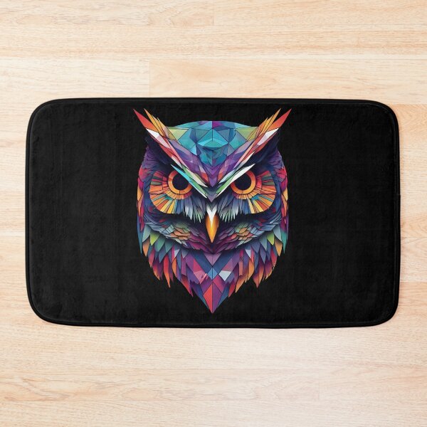 Item preview, Spectrum Wisdom – Geometric Owl designed and sold by Lumive.