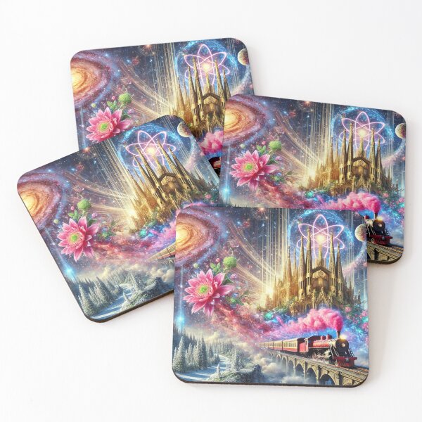 Item preview, Cosmic Journey – Star Train to the Galactic Castle designed and sold by Tommandjerry.