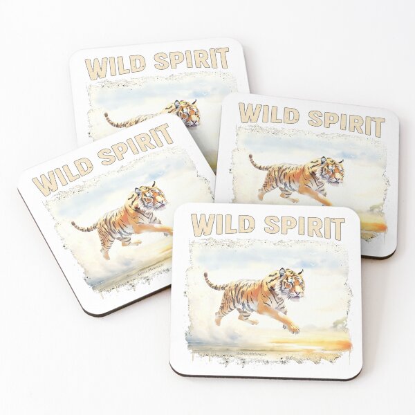 Item preview, Tiger in Action - Wild Spirit designed and sold by Andrea Matarazzo.