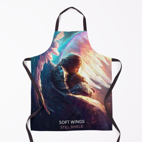 Item preview, Soft Wings, Still Shield – Guardian Angel Embrace designed and sold by VisionaryVeils.