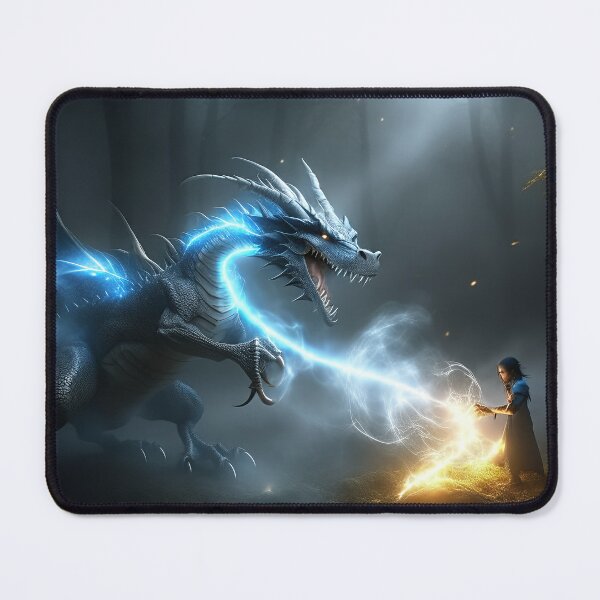 Item preview, Girl fighting a dragon designed and sold by rwgames.