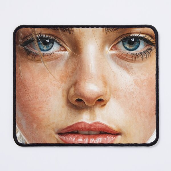 Item preview, The Face of a Girl, Eyes of the Soul designed and sold by AndrewYoko.