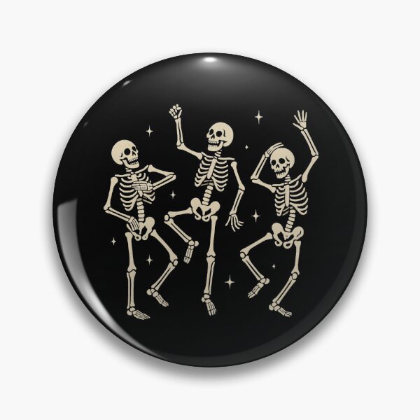 Item preview, Vintage Dancing Skeletons designed and sold by SnorkleSupply.