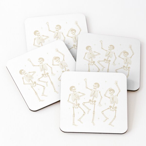 Item preview, Vintage Dancing Skeletons designed and sold by SnorkleSupply.