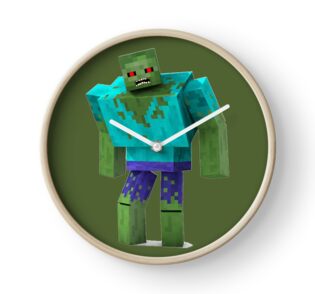 « Minecraft Zombie Horror Jeu vidéo », Posters par JMPrint 