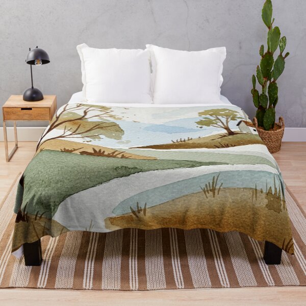 Item preview, Peaceful rural landscape designed and sold by Design4uStudio.