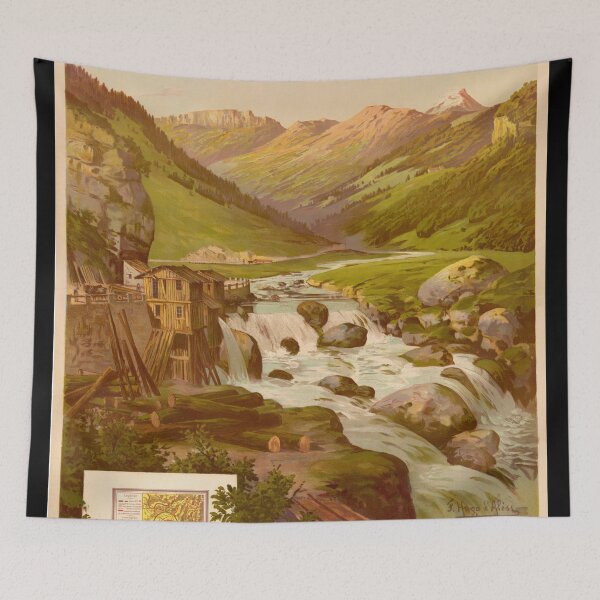 Item preview, Vintage Travel Poster | Vercors Dauphiné France Art | PLM Railway Lithograph | Scenic Landscape Print | Collectible Wall Decor designed and sold by artofuniverse.