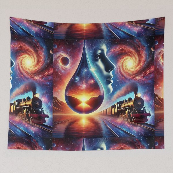 Item preview, Tears of the Universe – Inner Journey and Stellar Horizons designed and sold by Tommandjerry.