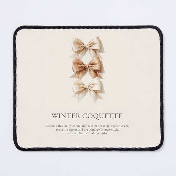 Item preview, Three Bows Watercolor Winter Coquette Aesthetic designed and sold by ElizabethCoelho.