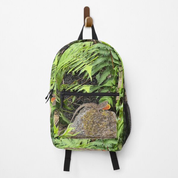 Item preview, Wild Lizard Display – Nature on Lava Rock designed and sold by TrisaThyme.