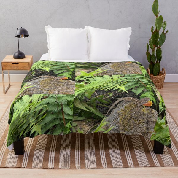 Item preview, Wild Lizard Display – Nature on Lava Rock designed and sold by TrisaThyme.