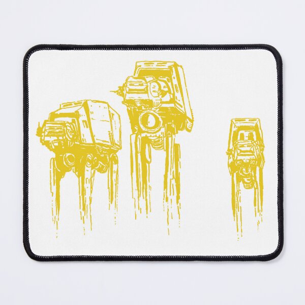 Item preview, Imperial walkers - Gold designed and sold by thedoodlingtrooper.