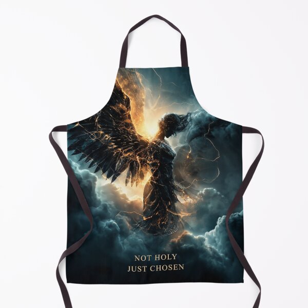 Item preview, Not Holy, Just Chosen – Dark Angel Surreal Art designed and sold by VisionaryVeils.