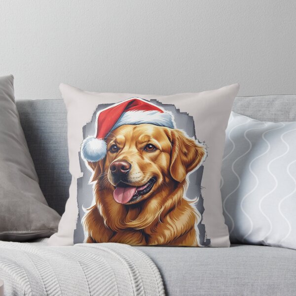 Item preview, Merry Christmas Golden Retriever Dog  designed and sold by PetArt  ⭐⭐⭐⭐⭐.