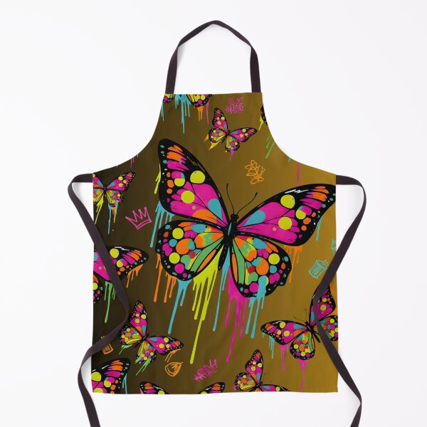 Item preview, PAINTED COLORFUL BUTTERFLIES designed and sold by infinitearte.