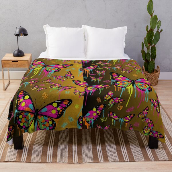 Item preview, PAINTED COLORFUL BUTTERFLIES designed and sold by infinitearte.