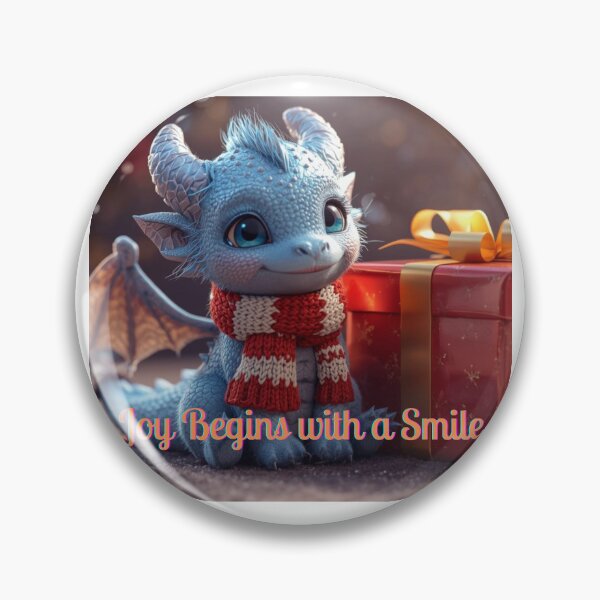 Item preview, Snowy Dragon Delight | Cute Winter Dragon Art designed and sold by ArtShop2025LV.