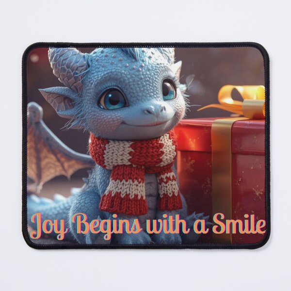 Item preview, Snowy Dragon Delight | Cute Winter Dragon Art designed and sold by ArtShop2025LV.