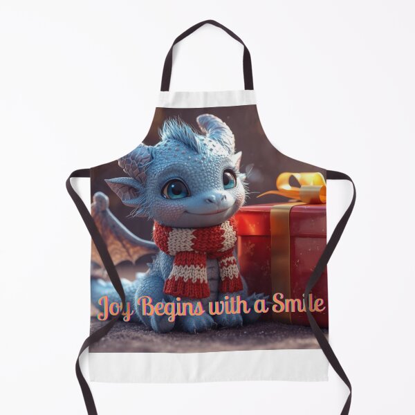 Item preview, Snowy Dragon Delight | Cute Winter Dragon Art designed and sold by ArtShop2025LV.