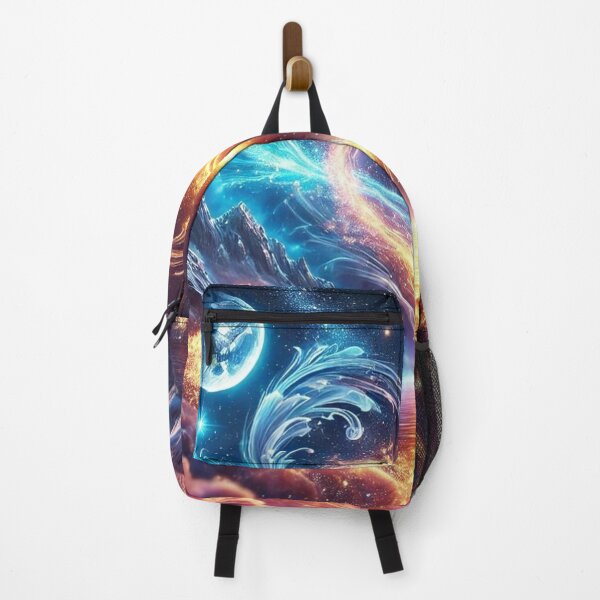 Item preview, Galactic Heart – Fusion of Fire and Ice Beneath the Stars designed and sold by Tommandjerry.