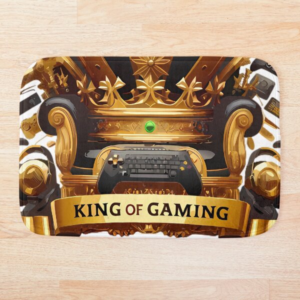 Item preview, King of Gaming Golden Crown Royal Design designed and sold by DrawDrip.