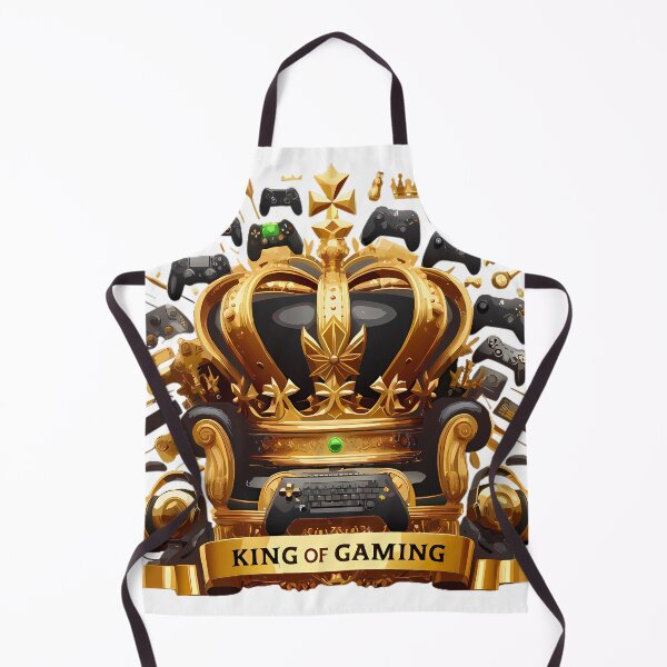 Item preview, King of Gaming Golden Crown Royal Design designed and sold by DrawDrip.