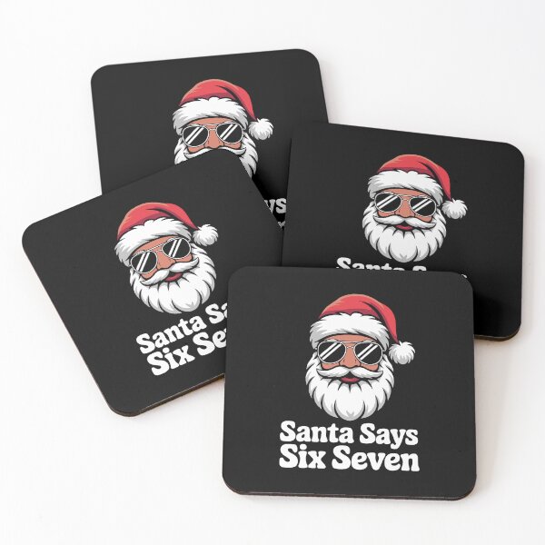 Item preview, Santa Says 67 Funny Six Seven Christmas Meme festive funny cool slang designed and sold by w1ckerman.