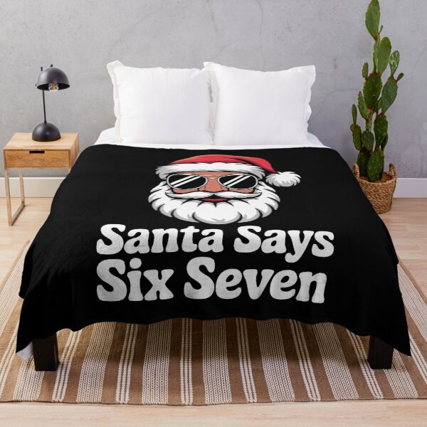Item preview, Santa Says 67 Funny Six Seven Christmas Meme festive funny cool slang designed and sold by w1ckerman.