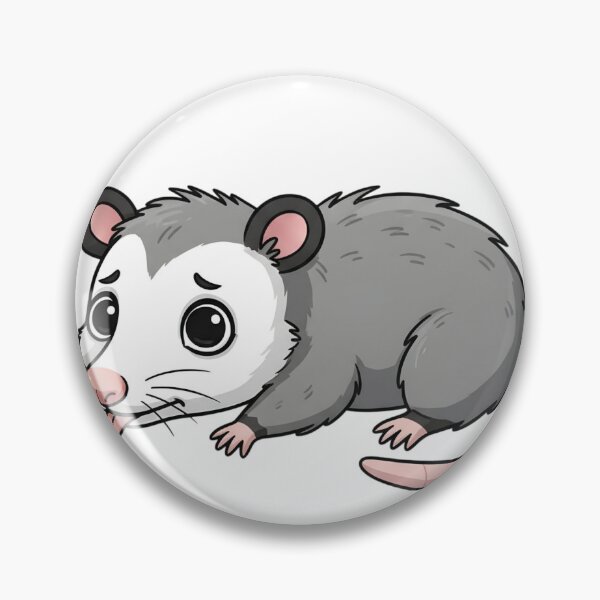 Item preview, Anxious Possum Playing Dead Meme Funny Opossum Anxiety designed and sold by StickyGuys.