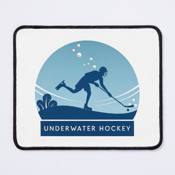 Item preview, Underwater Hockey Minimalist Design | Modern Aquatic Sport Illustration designed and sold by VividOrganica.
