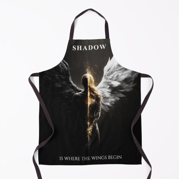Item preview, Shadow Is Where the Wings Begin – Duality Angel Art designed and sold by VisionaryVeils.