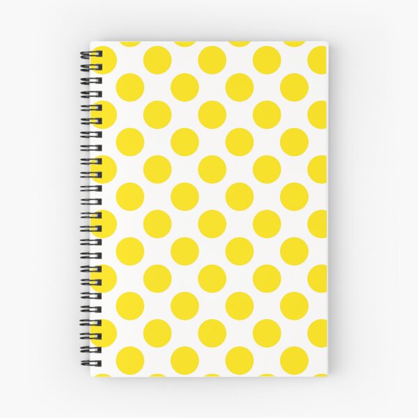 Item preview, Vivid Yellow Polka Dots On White designed and sold by POLKAIWERX.