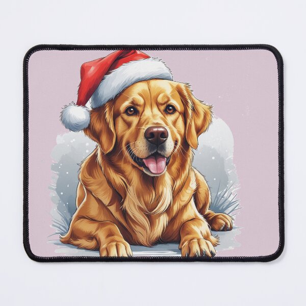 Item preview, Merry Christmas Golden Retriever Dog lover designed and sold by PetArt ⭐⭐⭐⭐⭐.