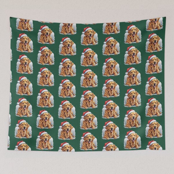 Item preview, Merry Christmas Golden Retriever Dog lover designed and sold by PetArt  ⭐⭐⭐⭐⭐.