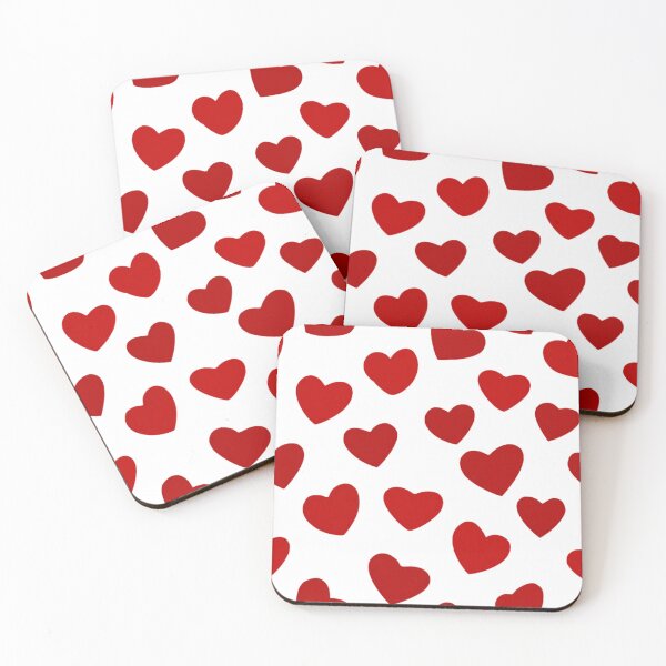 Item preview, Red Hearts Pattern — Sweet and Simple Love Design designed and sold by casualnature.