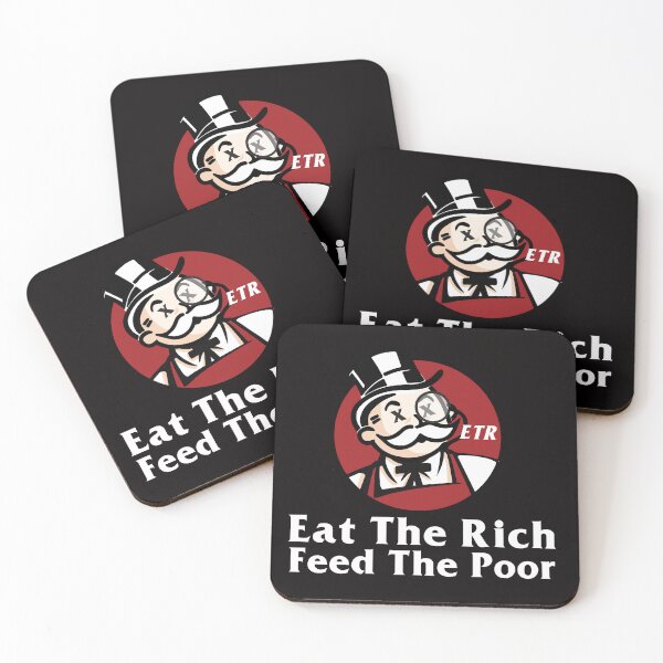 Item preview, Eat the rich Feed the poor designed and sold by remerasnerdas.