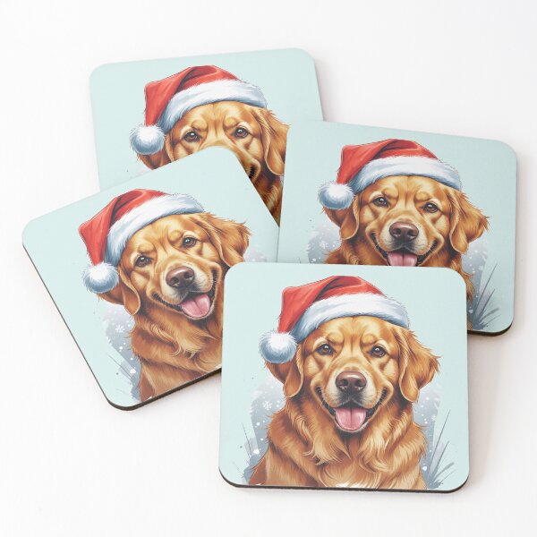 Item preview, Merry Christmas Golden Retriever Dog lover designed and sold by PetArt  ⭐⭐⭐⭐⭐.