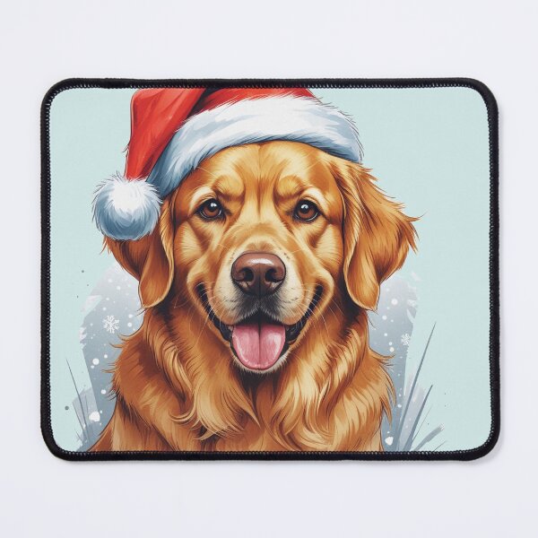 Item preview, Merry Christmas Golden Retriever Dog lover designed and sold by PetArt ⭐⭐⭐⭐⭐.
