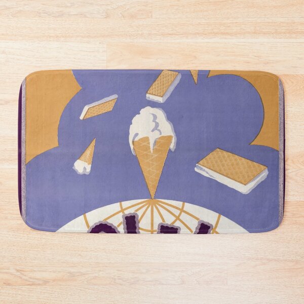 Item preview, Vintage Art Deco Ice Cream Poster | Pol-Is by Kielland’s Fabrikker | Bold Geometric Design | Aviation and Innovation Theme designed and sold by artofuniverse.