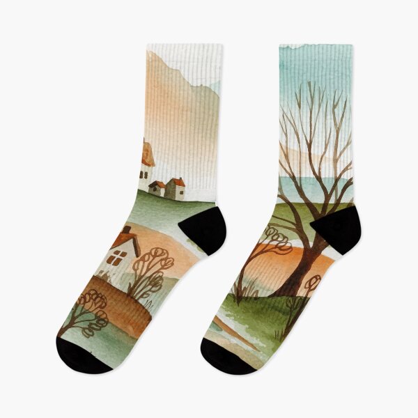 Item preview, Landscape painting designed and sold by Design4uStudio.