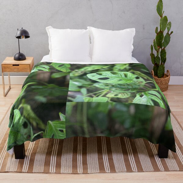 Item preview, Swiss Cheese Plant – Monstera Jungle Leaves designed and sold by TrisaThyme.