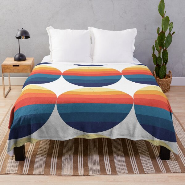 Item preview, Retro Sunset Gradient Minimalist Circle Design designed and sold by ArtfulWeave.