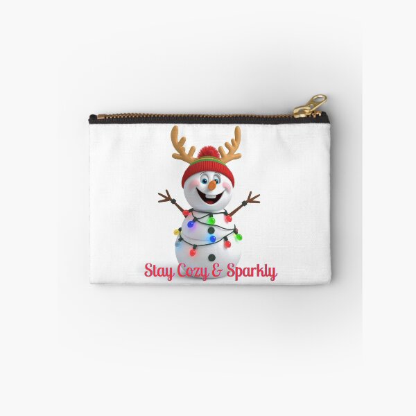 Item preview, Frostly Charm | Sparkly Snowman Winter Art designed and sold by ArtShop2025LV.